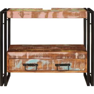 Latitude Run Bathroom Sink Cabinet 71 X 33 X 58 Cm Solid Mango Wood Multicolor 58cm H X 33cm W X 71cm D Latitude Run Bathroom Sink Cabinet 71 X 33 X 58 Cm Solid Mango Wood Multicolor 58cm H X 33cm W X 71cm D