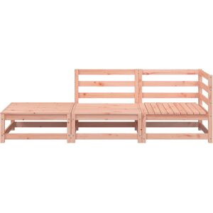 Alpen Home Garden Sofa With Footstool 2-Seater Solid Wood Pine Brown 67cm H X 210cm W X 70cm D Alpen Home Garden Sofa With Footstool 2-Seater Solid Wood Pine Brown 67cm H X 210cm W X 70cm D