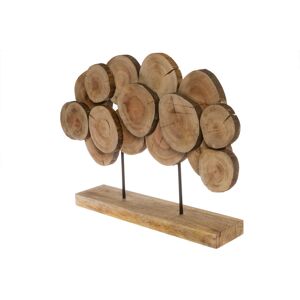 Alpen Home Skulptur Katelin Brown 38cm H X 67.5cm W X 10cm D Alpen Home Skulptur Katelin Brown 38cm H X 67.5cm W X 10cm D