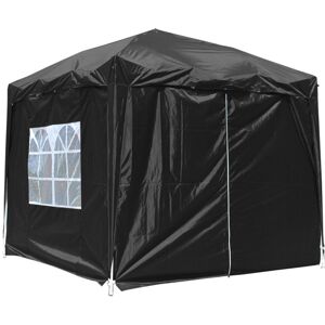 Dakota Fields Isere 2.5m x 2.5m Metal Pop-Up Gazebo Black 248.92cm W X 248.92cm D X 259.08cm H Dakota Fields Isere 2.5m x 2.5m Metal Pop-Up Gazebo Black 248.92cm W X 248.92cm D X 259.08cm H