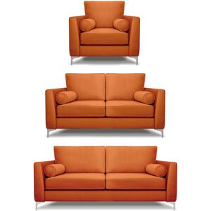 Metro Kyle 3 - Piece Living Room Set Marmalade 3 Metro Kyle 3 - Piece Living Room Set Marmalade 3