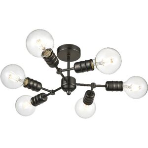 Corrigan Studio Edaline LED Ceiling Spotlight Black 23cm H X 65cm W X 65cm D Corrigan Studio Edaline LED Ceiling Spotlight Black 23cm H X 65cm W X 65cm D