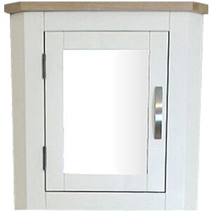 Brambly Cottage Ebert 30 x 45cm Corner Wall Mounted Cabinet White Painted 45cm H X 30cm W X 25cm D Brambly Cottage Ebert 30 x 45cm Corner Wall Mounted Cabinet White Painted 45cm H X 30cm W X 25cm D