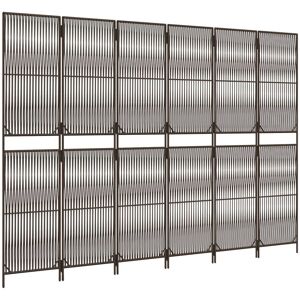 17 Stories Alexaray Folding Room Divider Brown 200cm H x 294cm W 17 Stories Alexaray Folding Room Divider Brown 200cm H x 294cm W