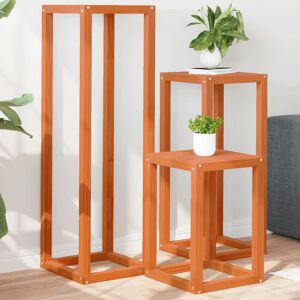 Brayden Studio Spirit Square Nesting Solid Wood Plant Stand Wax Brown 110cm H X 34cm L X 34cm D Brayden Studio Spirit Square Nesting Solid Wood Plant Stand Wax Brown 110cm H X 34cm L X 34cm D