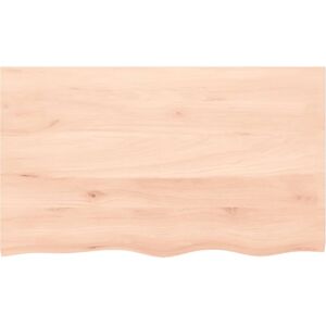 Brayden Studio Bathroom Countertop Solid Wood Natural 4cm H X 100cm W X 60cm D Brayden Studio Bathroom Countertop Solid Wood Natural 4cm H X 100cm W X 60cm D