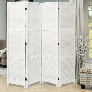 Langley Street Aarav Room Divider White 170 cm H x 160 cm L x 5 cm D Langley Street Aarav Room Divider White 170 cm H x 160 cm L x 5 cm D