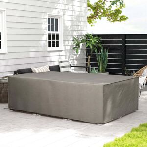 Dakota Fields Ceceilia Outdoor Patio Dining Set Cover Grey 67cm H X 222cm W X 155cm D Dakota Fields Ceceilia Outdoor Patio Dining Set Cover Grey 67cm H X 222cm W X 155cm D