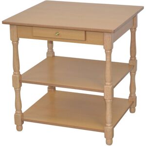 Marlow Home Co. Side table Schlesinger Beech 54cm H X 52cm W X 48cm D Marlow Home Co. Side table Schlesinger Beech 54cm H X 52cm W X 48cm D