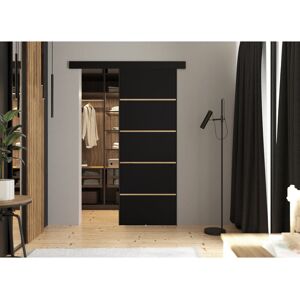 Brayden Studio DOOR MARTI 1 Black 72cm x 205cm Brayden Studio DOOR MARTI 1 Black 72cm x 205cm
