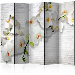 East Urban Home 225cm W x 172cm H 5 - Panel Acoustic Room Divider Folding Room Divider White;Green;Yellow 172cm H X 225cm W X 3cm D East Urban Home 225cm W x 172cm H 5 - Panel Acoustic Room Divider Folding Room Divider White;Green;Yellow 172cm H X 225cm W X 3cm D