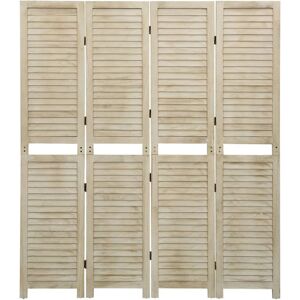 Beachcrest Home Kaliyah Solid Wood Folding Room Divider Brown 165 H x 140 W x 1.50 D cm Beachcrest Home Kaliyah Solid Wood Folding Room Divider Brown 165 H x 140 W x 1.50 D cm