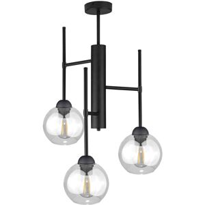 Ivy Bronx Rocket 3-light Flush Mount White 70cm H X 46cm W X 46cm D Ivy Bronx Rocket 3-light Flush Mount White 70cm H X 46cm W X 46cm D