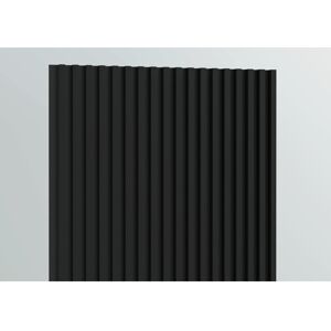 17 Stories Decorative Wooden Wall Panels 88 x240cm Black 3'' H X 240cm H X 88cm W 17 Stories Decorative Wooden Wall Panels 88 x240cm Black 3'' H X 240cm H X 88cm W