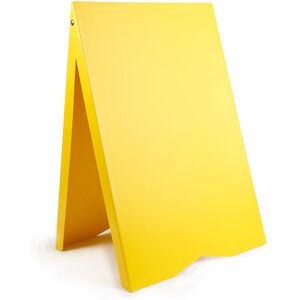 Ebern Designs Ghazar Pavement Sign Yellow 81cm H X 53cm W X 7cm D Ebern Designs Ghazar Pavement Sign Yellow 81cm H X 53cm W X 7cm D