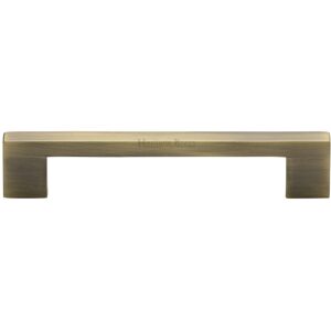 Heritage Brass Heritage Cabinet Pull Metro Design Antique Brass 50cm L x 1cm W Heritage Brass Heritage Cabinet Pull Metro Design Antique Brass 50cm L x 1cm W