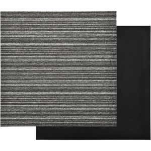 17 Stories Artella 50 x 50cm Polypropylene Tile in Grey/Anthracite Anthracite 50cm W X 50cm L 17 Stories Artella 50 x 50cm Polypropylene Tile in Grey/Anthracite Anthracite 50cm W X 50cm L