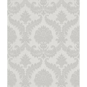 Lily Manor Elgin Traditional Damask Design Embossed Satin 10m x 53cm Wallpaper Roll Silver Grey 1,000cm L Lily Manor Elgin Traditional Damask Design Embossed Satin 10m x 53cm Wallpaper Roll Silver Grey 1,000cm L