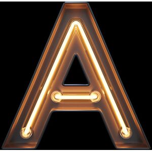 Rio Alphabet A Neon Light 91cm H x 91cm W x 3.8cm D Rio Alphabet A Neon Light 91cm H x 91cm W x 3.8cm D