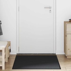 Ebern Designs Non-Slip Indoor / Outdoor Door Mat Black 90cm W x 150cm L Ebern Designs Non-Slip Indoor / Outdoor Door Mat Black 90cm W x 150cm L