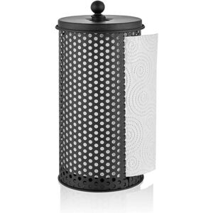 Symple Stuff Free-Standing Paper Towel Holder Matte Black 30cm H X 14cm W X 14cm D Symple Stuff Free-Standing Paper Towel Holder Matte Black 30cm H X 14cm W X 14cm D