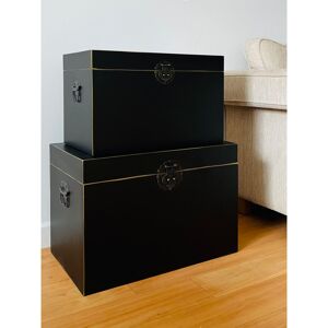 Mercer41 Chinese Oriental Set 2 Of Trunks Ottoman 52cm H x 32cm W x 34cm D;60cm H x 40cm W x 42cm D;52cm H x 32cm W x 34cm D;60cm H x 40cm W x 42cm D Mercer41 Chinese Oriental Set 2 Of Trunks Ottoman 52cm H x 32cm W x 34cm D;60cm H x 40cm W x 42cm D;52cm H x 32cm W x 34cm D;60cm H x 40cm W x 42cm D