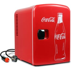 Koolatron Europe Coca Cola 4L Mini Fridge Red 10.00cm H X 7.00cm W X 25.4cm D Koolatron Europe Coca Cola 4L Mini Fridge Red 10.00cm H X 7.00cm W X 25.4cm D