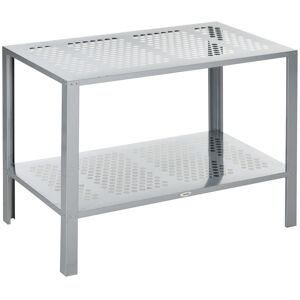 17 Stories Ithaman Plant Stand Silver 81cm H X 107cm W X 61cm D 17 Stories Ithaman Plant Stand Silver 81cm H X 107cm W X 61cm D