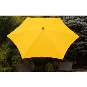 Dakota Fields Giada 2.5m Traditonal Parasol Yellow 250cm W X 250cm D Dakota Fields Giada 2.5m Traditonal Parasol Yellow 250cm W X 250cm D