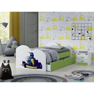 Zoomie Kids Hinnant European Toddler (80 x 160cm) Drawer Bed Frame Green Zoomie Kids Hinnant European Toddler (80 x 160cm) Drawer Bed Frame Green