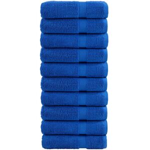Ebern Designs Nerte 100% Cotton Bath Towels - Set of 10 Blue/White/Grey 150cm L x 100cm W Ebern Designs Nerte 100% Cotton Bath Towels - Set of 10 Blue/White/Grey 150cm L x 100cm W