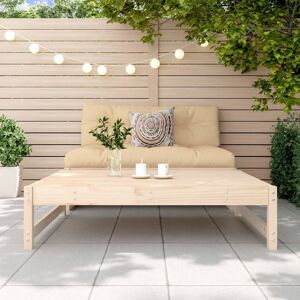 House of Hampton Garden Footstool Solid Wood Pine 30cm H x 120cm W x 84cm D Oak 30cm H X 120cm W X 84cm D House of Hampton Garden Footstool Solid Wood Pine 30cm H x 120cm W x 84cm D Oak 30cm H X 120cm W X 84cm D