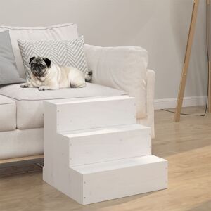 Archie & Oscar Hensley Pet Stairs White 35 H x 40 W x 37.5 D Archie & Oscar Hensley Pet Stairs White 35 H x 40 W x 37.5 D