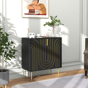 Fairmont Park Sideboard Gold 88cm H X 78cm W X 40cm D Fairmont Park Sideboard Gold 88cm H X 78cm W X 40cm D