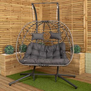 Dakota Fields Charleah 2 Person Porch Swing Grey 497.84cm H X 398.78cm W X 215.9cm D Dakota Fields Charleah 2 Person Porch Swing Grey 497.84cm H X 398.78cm W X 215.9cm D