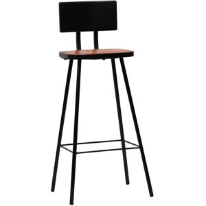 World Menagerie Esmeralda Bar Stools Solid Reclaimed Wood Black/Skyblue 99cm H X 45cm W X 36cm D World Menagerie Esmeralda Bar Stools Solid Reclaimed Wood Black/Skyblue 99cm H X 45cm W X 36cm D