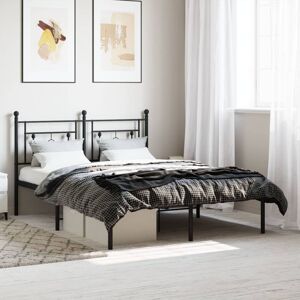 Marlow Home Co. Acari Metal Bed Black European Double (140 x 200cm) Marlow Home Co. Acari Metal Bed Black European Double (140 x 200cm)