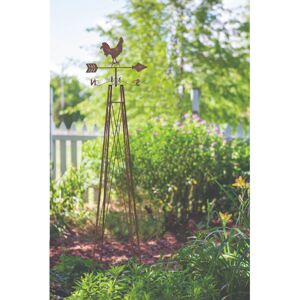 Wade Logan Yeghivart 182Cm H x 30Cm W Steel Obelisk Trellis 182cm H X 35cm W X 35cm D Wade Logan Yeghivart 182Cm H x 30Cm W Steel Obelisk Trellis 182cm H X 35cm W X 35cm D