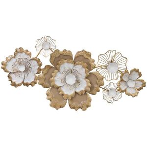 Mercer41 Wall Decor Metal White;Gold 63.5cm H X 135.3cm W Mercer41 Wall Decor Metal White;Gold 63.5cm H X 135.3cm W