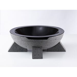 FIJI FIRE 25.5Cm H x 53Cm W Charcoal Outdoor Fire Pit Mercury Grey 25.5cm H X 53cm W X 53cm D FIJI FIRE 25.5Cm H x 53Cm W Charcoal Outdoor Fire Pit Mercury Grey 25.5cm H X 53cm W X 53cm D