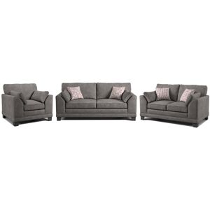 Brayden Studio Atenas 3 - Piece Living Room Set Charcoal 3 Brayden Studio Atenas 3 - Piece Living Room Set Charcoal 3