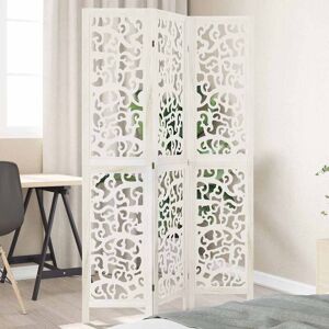 Latitude Vive Celsa 110cm W 3 - Panel Solid Wood Accent Room Divider White 180cm H x 110cm W Latitude Vive Celsa 110cm W 3 - Panel Solid Wood Accent Room Divider White 180cm H x 110cm W