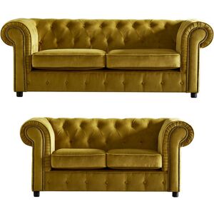 Etta Avenue Aaron 2 Piece Sofa Set Mustard 2 Etta Avenue Aaron 2 Piece Sofa Set Mustard 2