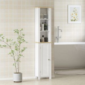 Lark Manor Freestanding Bathroom Cabinet White 165cm H X 34cm W X 23cm D Lark Manor Freestanding Bathroom Cabinet White 165cm H X 34cm W X 23cm D