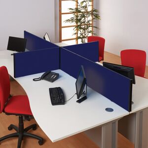 Symple Stuff Desk Privacy Panel Ink Navy 40cm H x 120cm W x 3cm D Symple Stuff Desk Privacy Panel Ink Navy 40cm H x 120cm W x 3cm D