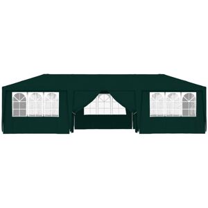 Dakota Fields Ercan 4m x 9m Steel Party Tent Green Dakota Fields Ercan 4m x 9m Steel Party Tent Green