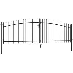 Dakota Fields Cannata 13' x 5' (4m x 1.5m) Metal Gate Black 400cm W X 150cm H X 5.08cm D Dakota Fields Cannata 13' x 5' (4m x 1.5m) Metal Gate Black 400cm W X 150cm H X 5.08cm D