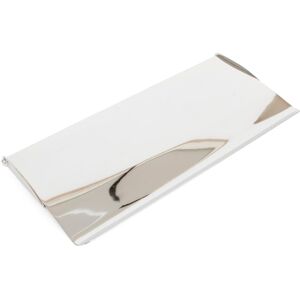 From The Anvil Letter Plate Covers Polished Chrome 13cm H x 26.5cm W x 1.2cm D From The Anvil Letter Plate Covers Polished Chrome 13cm H x 26.5cm W x 1.2cm D