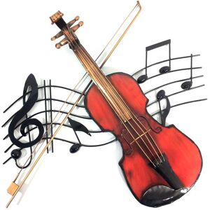Marlow Home Co. Violin Swirl Metal Wall Décor Paint 51cm H X 51cm W Marlow Home Co. Violin Swirl Metal Wall Décor Paint 51cm H X 51cm W