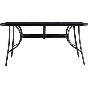 Borough Wharf Rectangular Outdoor Table Grey 72.5" H x 150" W x 90" D Borough Wharf Rectangular Outdoor Table Grey 72.5" H x 150" W x 90" D